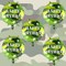 10Pcs Army Tanks Camouflage Party Balloons Army Tank Foil Balloons
